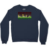 sound activated flashing light Crewneck Sweatshirt