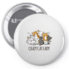 crazy cat lady Pin-back button