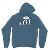 banksy funny human evolution indie Hoodie