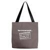 gun permit second amendment Tote Bags