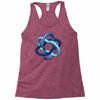 imu logo wt Racerback Tank