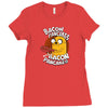 makin' bacon pancakes Ladies Fitted T-Shirt