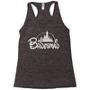 bridesmaid disney castle Racerback Tank