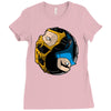 fire and ice Ladies Fitted T-Shirt