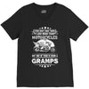 motorcycles Gramps V-Neck Tee