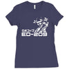 robocop inspired ed 209 Ladies Fitted T-Shirt