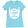 grow long and prosper funny Ladies Fitted T-Shirt