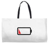 Dead Battery Weekender Totes