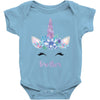 birthday unicorn family series brother Baby Bodysuit