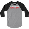 i'm in good shape round is a shape! funny 3/4 Sleeve Shirt