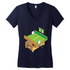 pre computers Women's V-Neck T-Shirt