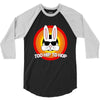 too hip to hop   bunny easter 3/4 Sleeve Shirt
