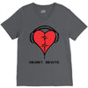heart beats V-Neck Tee
