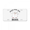 here for the boos License Plate