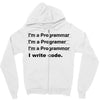 Revolution I Write Code Zipper Hoodie