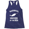 narwhals Racerback Tank