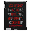 adapt or die encoded (white) iPad 3 and 4 Case