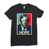 Nope Ladies Fitted T-Shirt