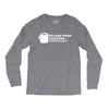 please stop talking it's too early coffee Long Sleeve Shirts