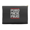 puro pinche pari funny Accessory Pouches