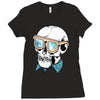 skull holiday Ladies Fitted T-Shirt