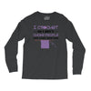 i crochet so i don't choke people save a life, send yarn Long Sleeve Shirts