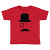 moustache gentleman Toddler T-shirt