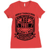 Things Better 1981 Age Approach Magnificent Ladies Fitted T-Shirt