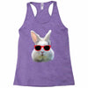 Easter Bunny Face Too Hip To Hop Racerback Tank