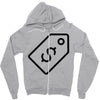 usd logo Zipper Hoodie