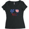 4th of July Women's Triblend Scoop T-shirt