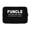 Funcle like Dad, Only Cooler Laptop sleeve