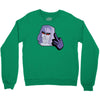 mega flipped off Crewneck Sweatshirt