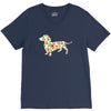 dachshund flower V-Neck Tee