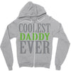 coolest daddy ever Zipper Hoodie