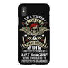 I'm A Veteran Dad T Shirt iPhoneX