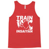 silver edition train insaiyan dragonball z insane bodybuilding goku Tank Top