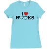 i love books Ladies Fitted T-Shirt