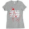 this is my zombie killing Ladies Fitted T-Shirt