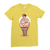 delicioussss! Ladies Fitted T-Shirt