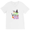 i can a drive a stick V-Neck Tee