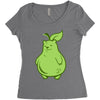 grizzly pear Women's Triblend Scoop T-shirt