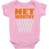 net worthy basketball Baby Onesie