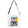Forget Glass Slippers This Princess Wears Fire Boots Adjustable Strap Totes