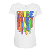 lgbt prom fundraiser Maternity Scoop Neck T-shirt
