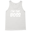 i'm the boss funny nerd Tank Top