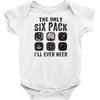 Pilots Six Pack Airplane Instruments Infant Clothing