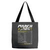 March Girl Facts Aries Tote Bags