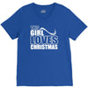 this girl loves christmas V-Neck Tee