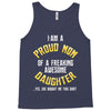 i'm a proud mom of a freaking awesome daughter Tank Top